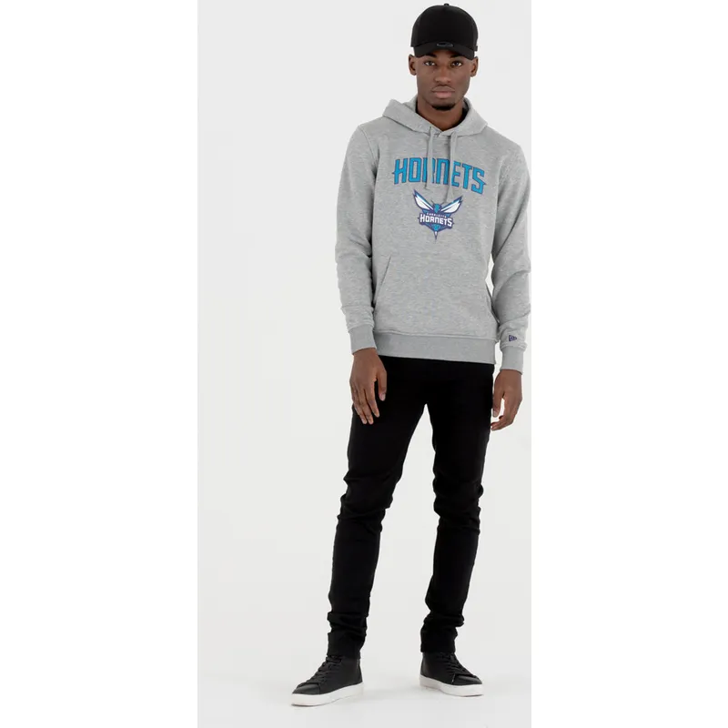 dressipluusid-kapuutsiga-hall-pullover-hoody-charlotte-hornets-nba-new-era