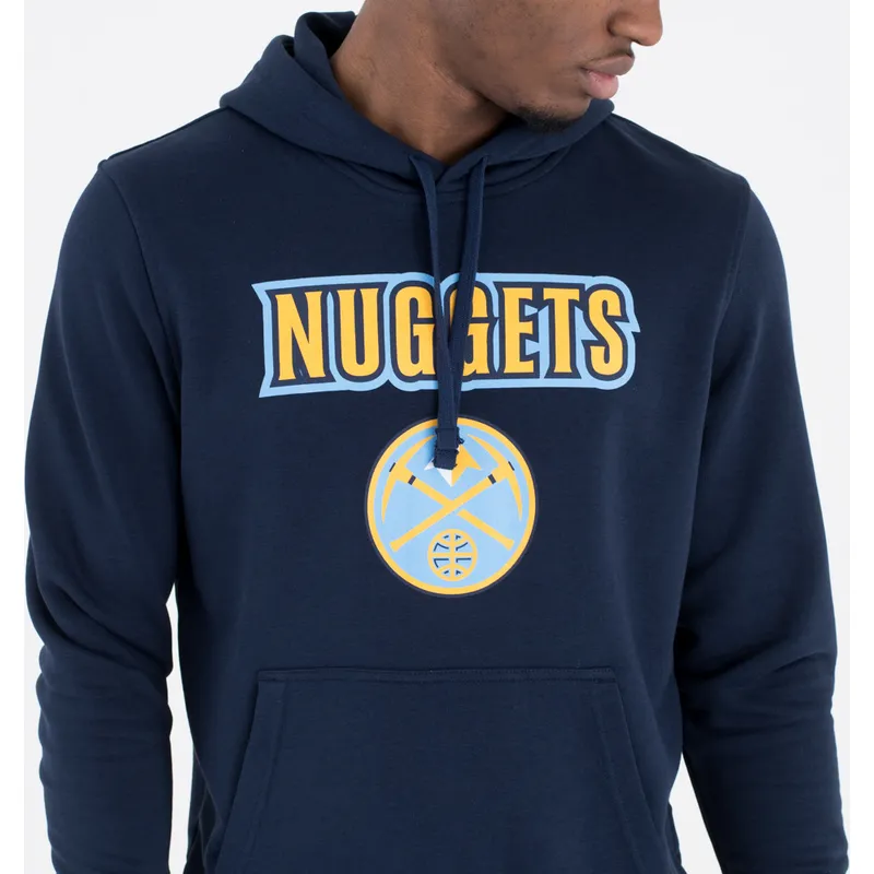 dressipluusid-kapuutsiga-meresinine-pullover-hoody-denver-nuggets-nba-new-era
