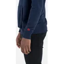 dressipluusid-kapuutsiga-meresinine-pullover-hoody-detroit-pistons-nba-new-era