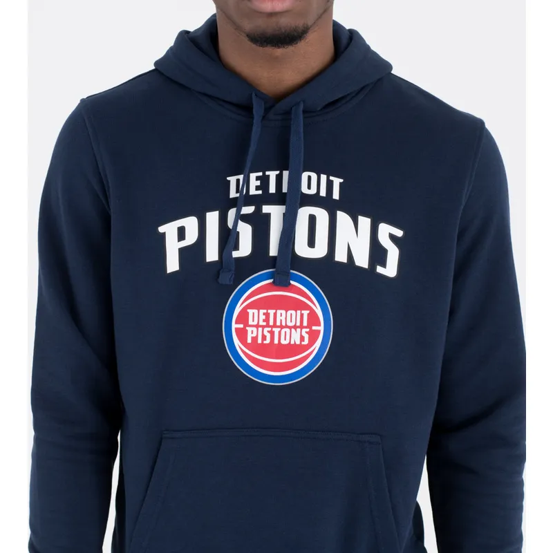 dressipluusid-kapuutsiga-meresinine-pullover-hoody-detroit-pistons-nba-new-era