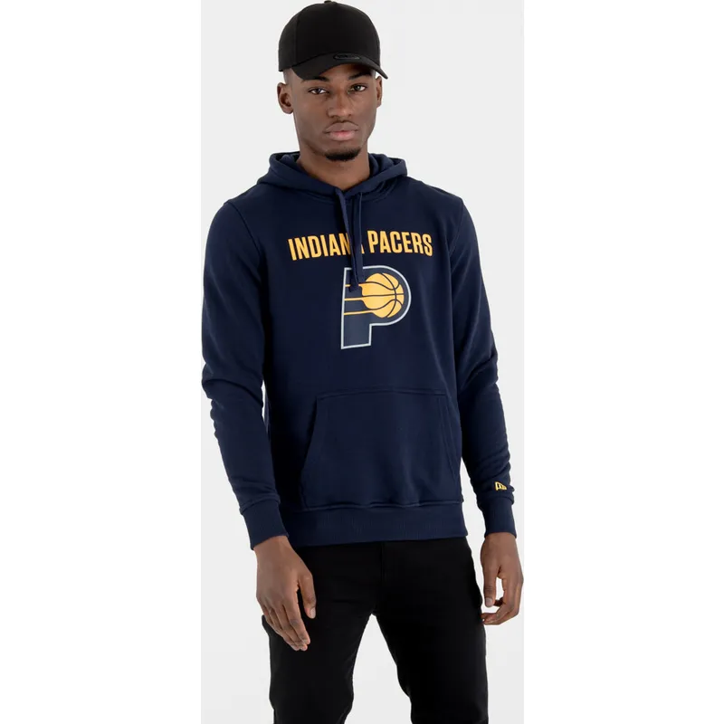 dressipluusid-kapuutsiga-meresinine-pullover-hoody-indiana-pacers-nba-new-era
