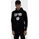 dressipluusid-kapuutsiga-must-pullover-hoody-los-angeles-clippers-nba-new-era