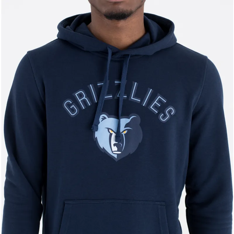 dressipluusid-kapuutsiga-meresinine-pullover-hoody-memphis-grizzlies-nba-new-era