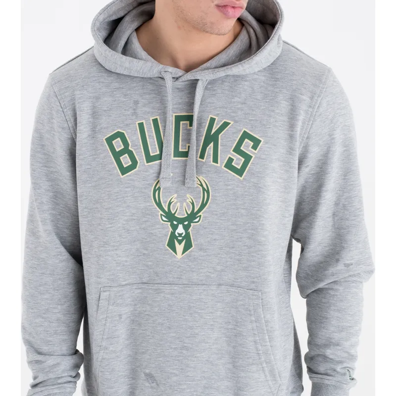 dressipluusid-kapuutsiga-hall-pullover-hoody-milwaukee-bucks-nba-new-era