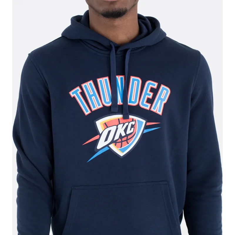 dressipluusid-kapuutsiga-meresinine-pullover-hoody-oklahoma-city-thunder-nba-new-era