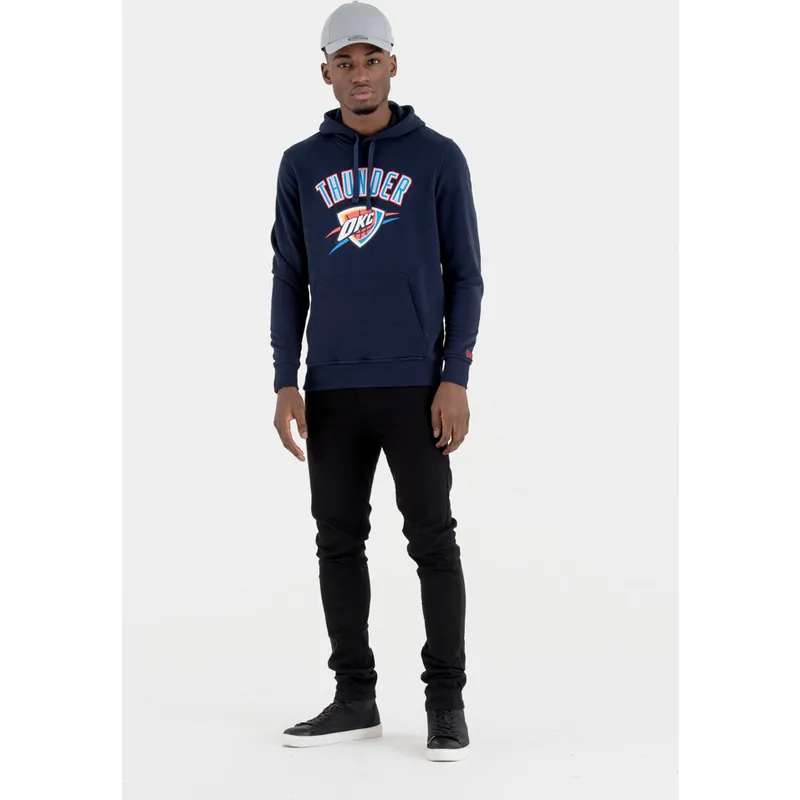 dressipluusid-kapuutsiga-meresinine-pullover-hoody-oklahoma-city-thunder-nba-new-era