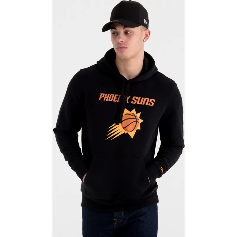 dressipluusid-kapuutsiga-must-pullover-hoody-phoenix-suns-nba-new-era
