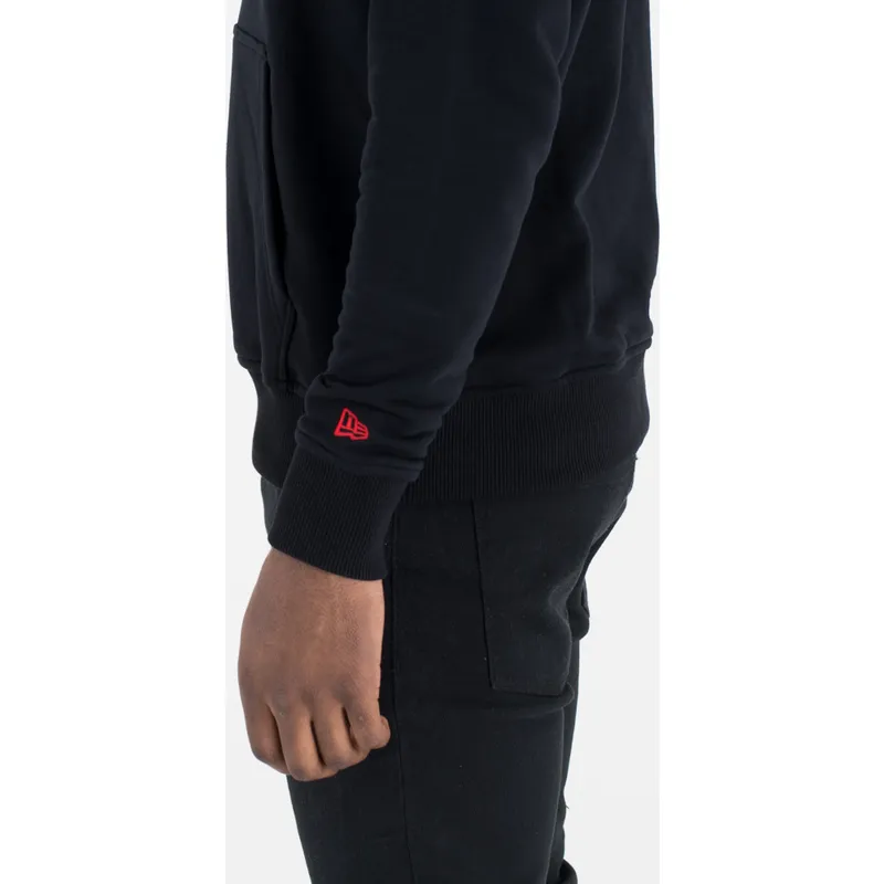 dressipluusid-kapuutsiga-must-pullover-hoody-portland-trail-blazers-nba-new-era