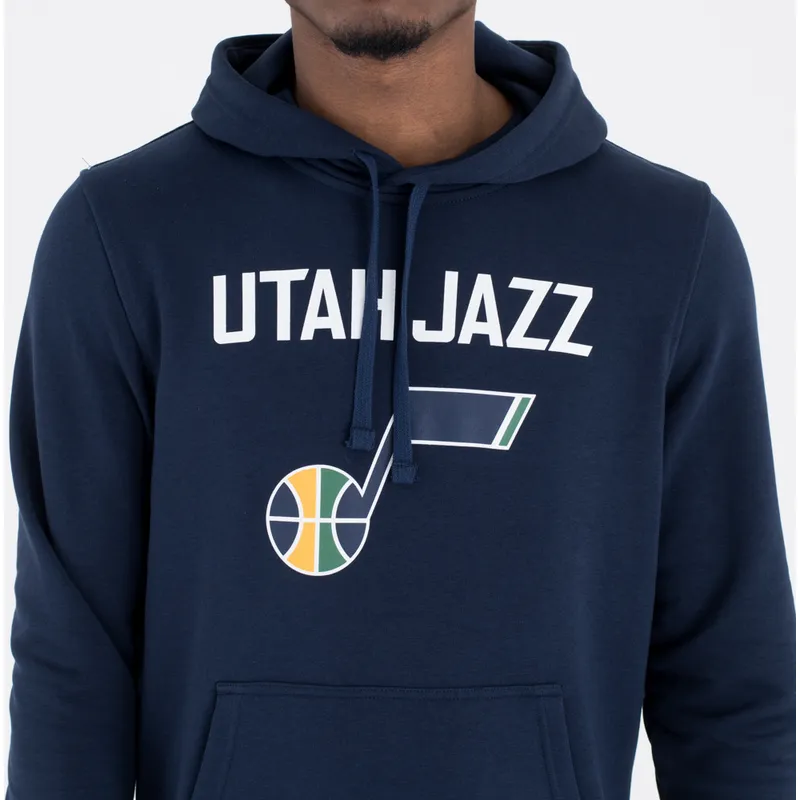 dressipluusid-kapuutsiga-meresinine-pullover-hoody-utah-jazz-nba-new-era