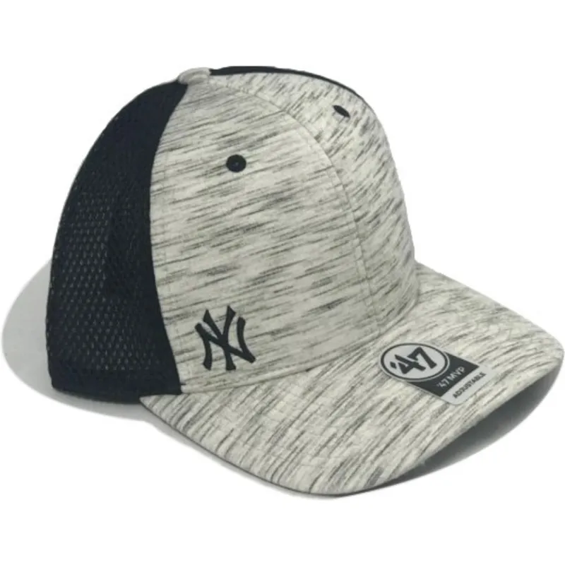 mutsid-kumer-hall-snapback-jaspeado-new-york-yankees-mlb-47-brand