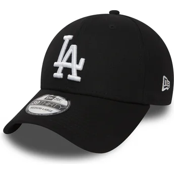 Cap kumer black ajustada 39THIRTY Essential Los Angeles Dodgers MLB New Era
