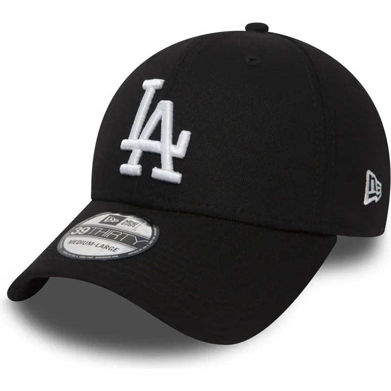 cap-kumer-black-ajustada-39thirty-essential-los-angeles-dodgers-mlb-new-era