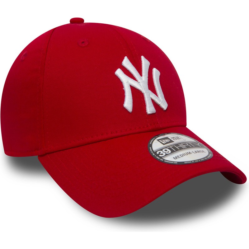 new-era-curved-brim-39thirty-classic-new-york-yankees-mlb-red-fitted-cap