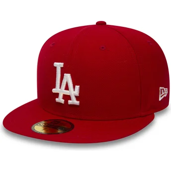 Mütsid lame punane liibuv 59FIFTY Essential Los Angeles Dodgers MLB New Era
