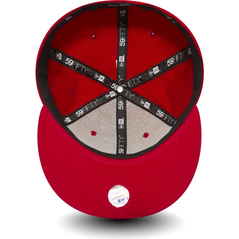 mutsid-lame-punane-liibuv-59fifty-essential-los-angeles-dodgers-mlb-new-era