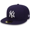 mutsid-lame-violetne-liibuv-59fifty-essential-new-york-yankees-mlb-new-era