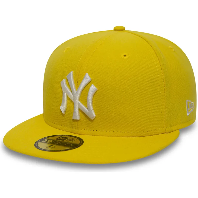 mutsid-lame-kollane-liibuv-59fifty-essential-new-york-yankees-mlb-new-era
