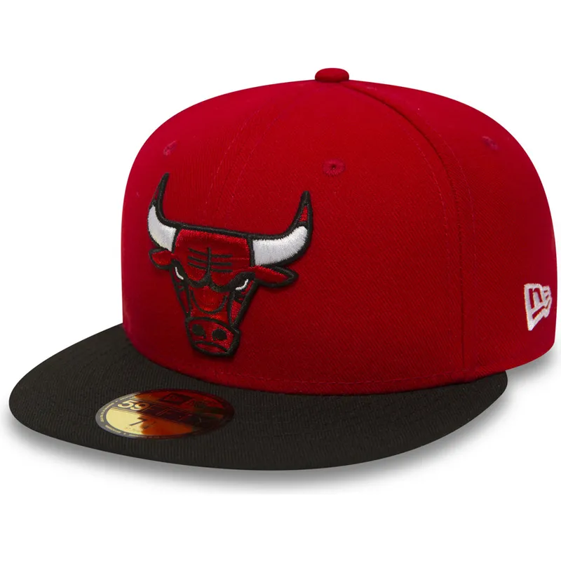 cap-lame-red-ajustada-59fifty-essential-chicago-bulls-nba-new-era