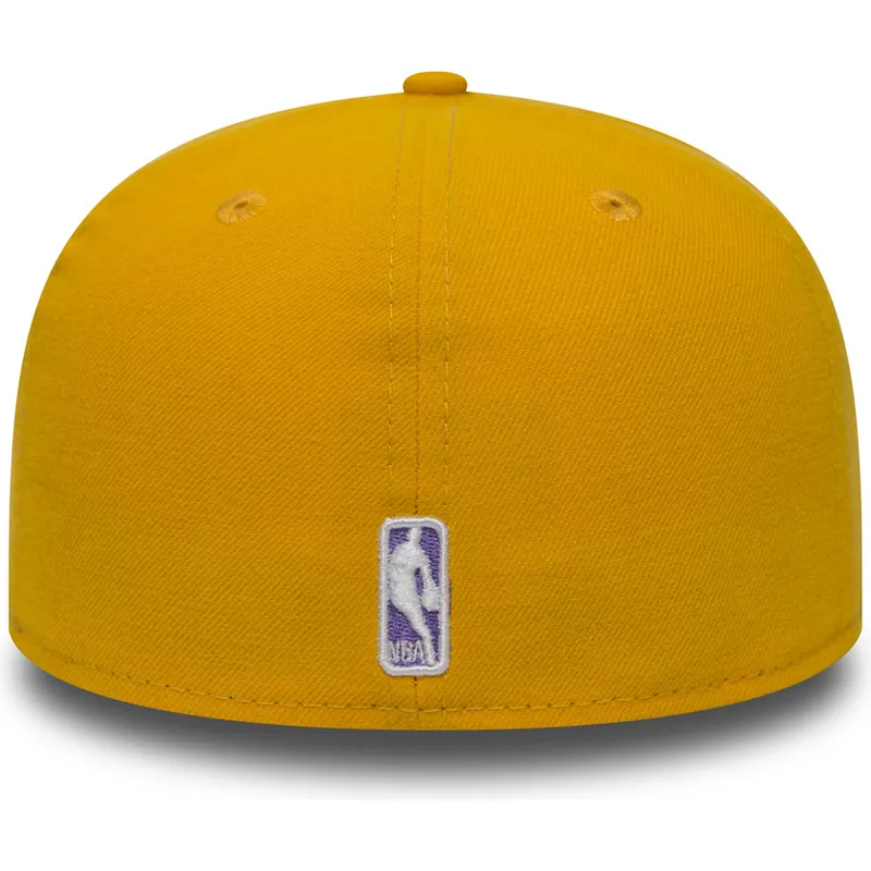 cap-lame-yellow-ajustada-59fifty-essential-los-angeles-lakers-nba-new-era