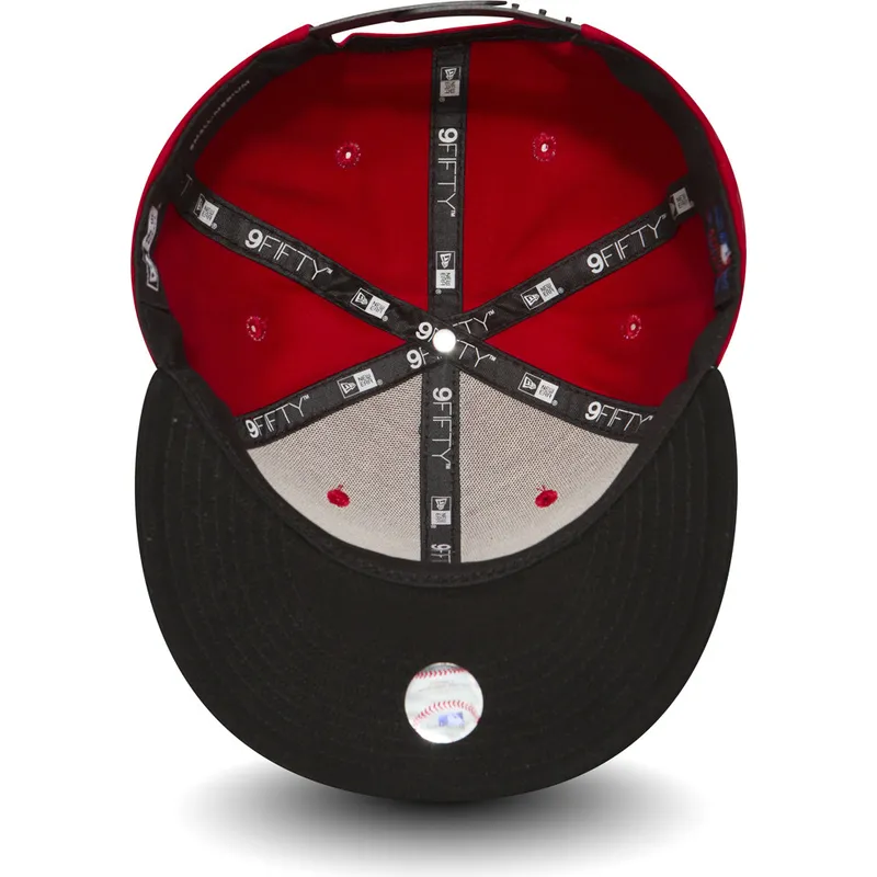 mutsid-lame-punane-snapback-ajustable-9fifty-cotton-block-new-york-yankees-mlb-new-era