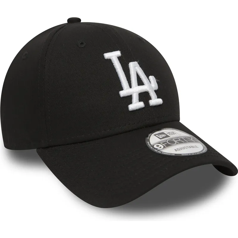 cap-kumer-black-adjustable-strap-9forty-essential-los-angeles-dodgers-mlb-new-era