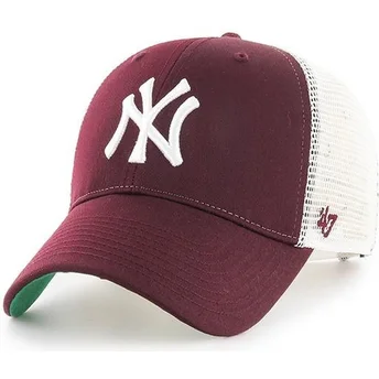 mutsid-kumer-punane-snapback-new-york-yankees-mlb-47-brand