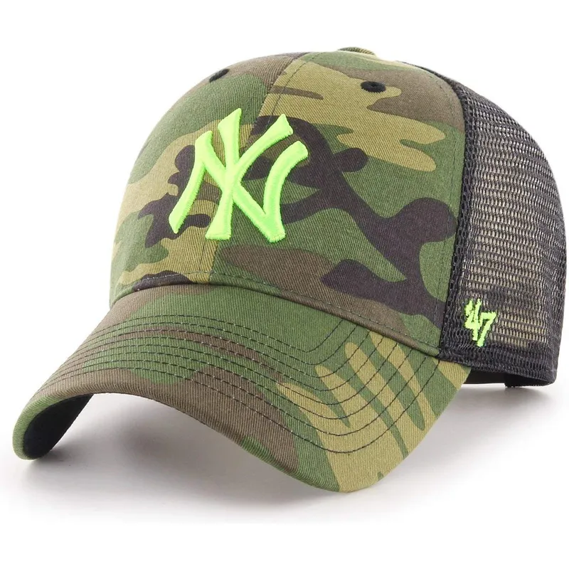 mutsid-kumer-kamuflaaz-snapback-new-york-yankees-mlb-47-brand