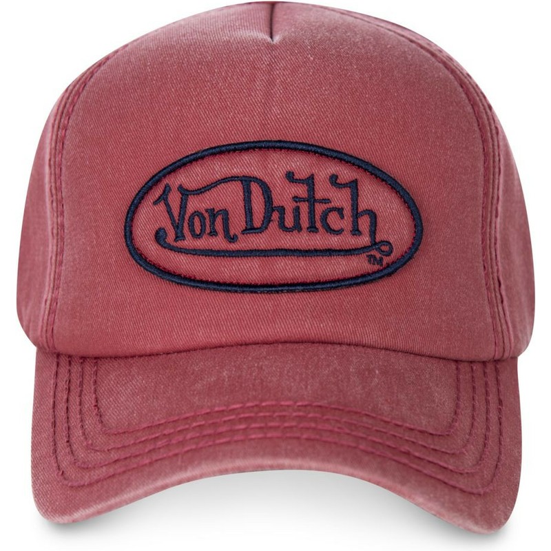 von-dutch-curved-brim-bob04-red-adjustable-cap