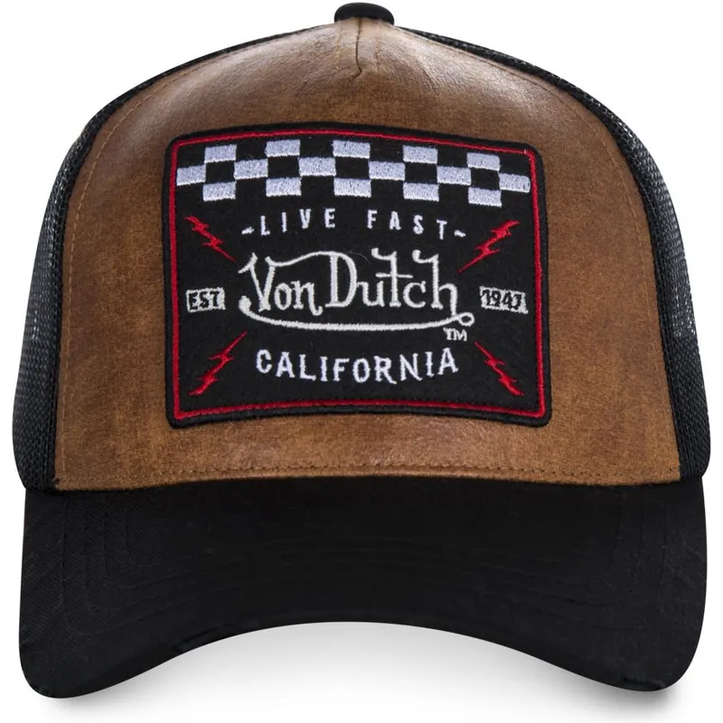 mutsid-kumer-pruun-snapback-grl2-von-dutch
