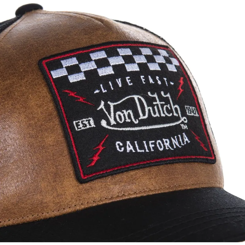 mutsid-kumer-pruun-snapback-grl2-von-dutch