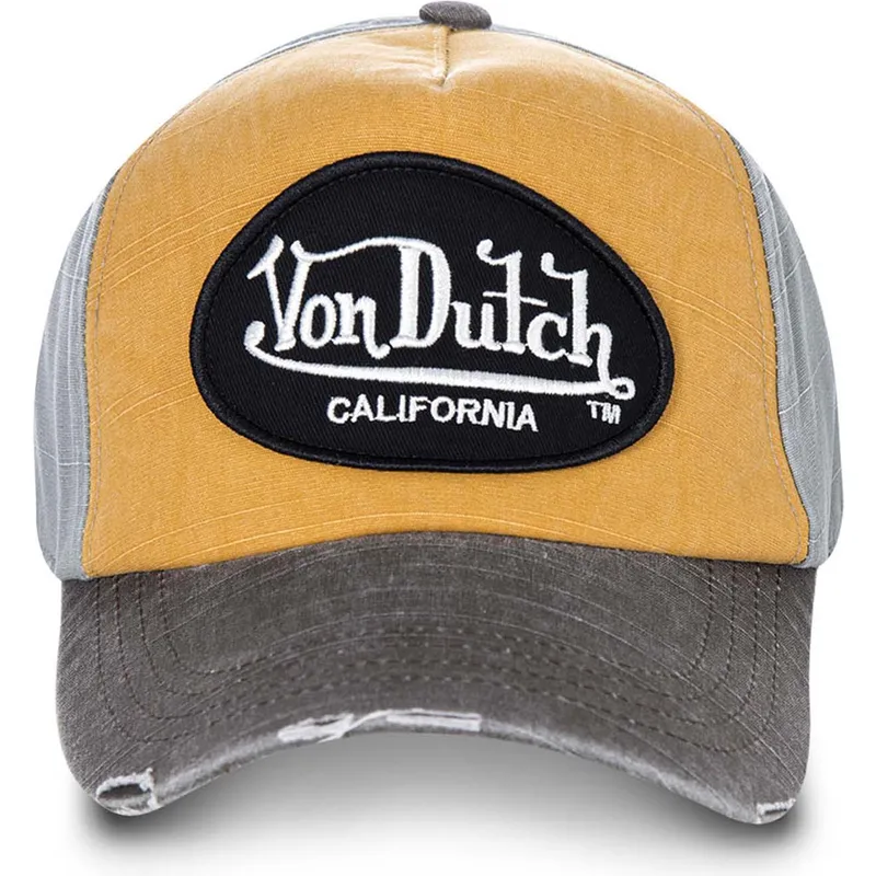 cap-kumer-yellow-adjustable-strap-von-dutch