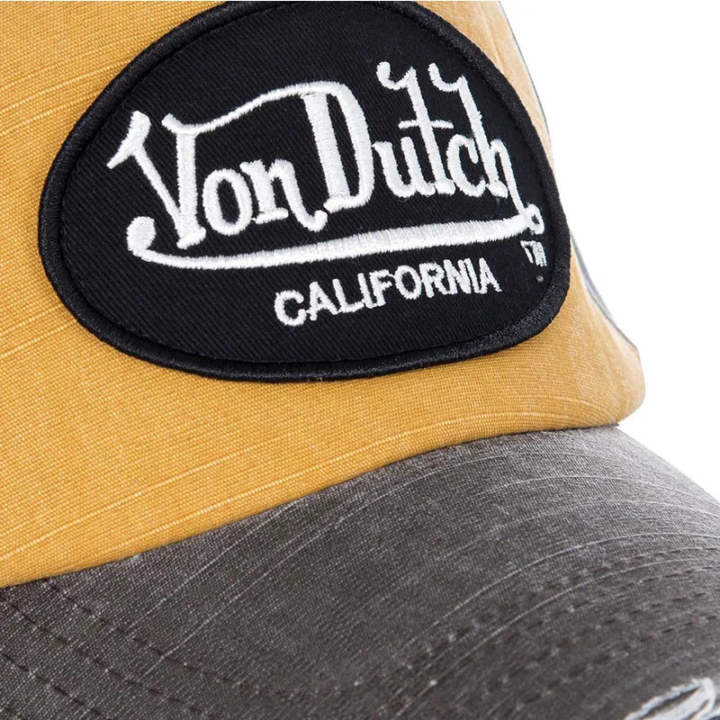 cap-kumer-yellow-adjustable-strap-von-dutch