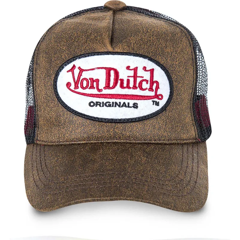 mutsid-kumer-pruun-snapback-og-von-dutch
