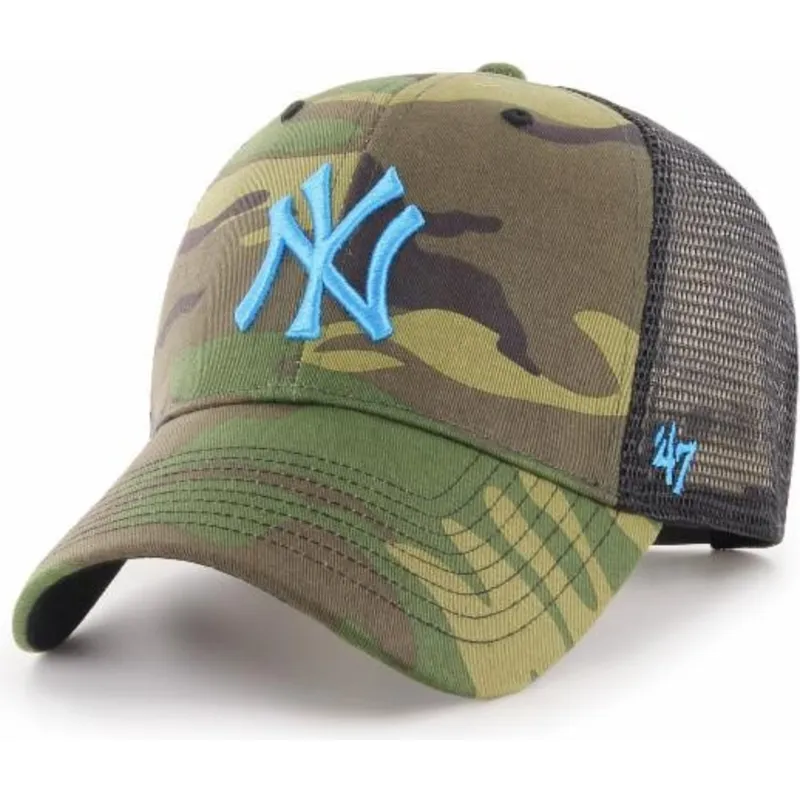 mutsid-kumer-kamuflaaz-snapback-new-york-yankees-mlb-47-brand