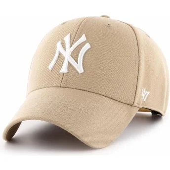 Mütsid kumer beež reguleeritav New York Yankees MLB 47 Brand