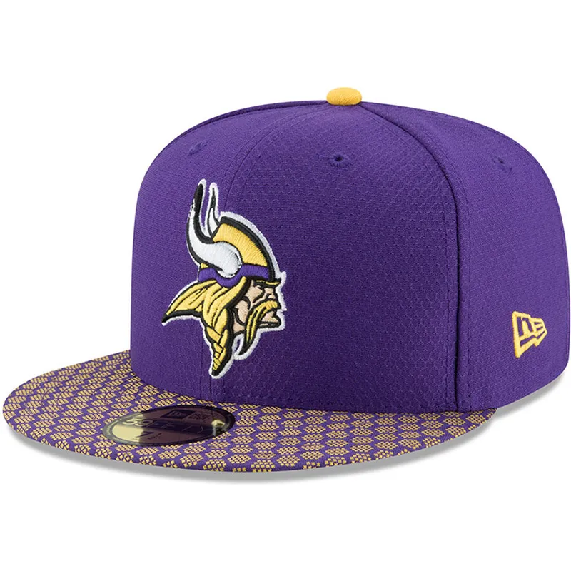 mutsid-lame-violetne-liibuv-59fifty-sideline-minnesota-vikings-nfl-new-era