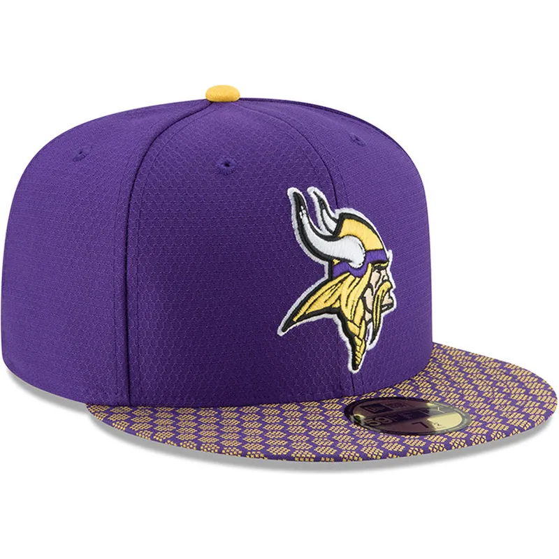 mutsid-lame-violetne-liibuv-59fifty-sideline-minnesota-vikings-nfl-new-era