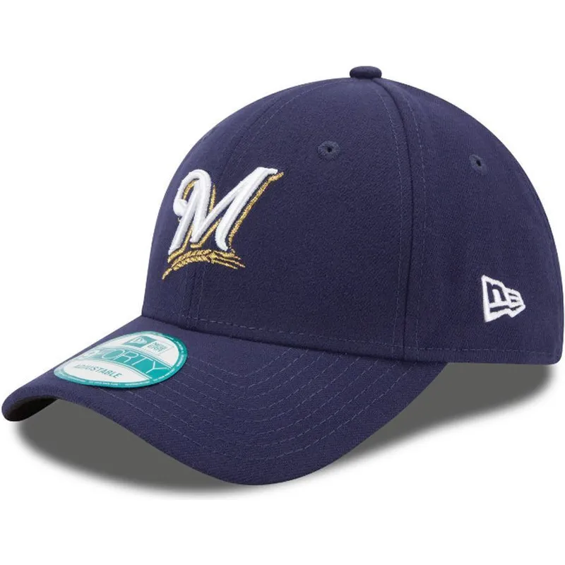 mutsid-kumer-meresinine-reguleeritav-9forty-the-league-milwaukee-brewers-mlb-new-era