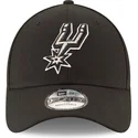 cap-kumer-black-adjustable-strap-9forty-the-league-san-antonio-spurs-nba-new-era