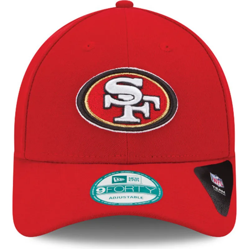 mutsid-kumer-punane-reguleeritav-9forty-the-league-san-francisco-49ers-nfl-new-era