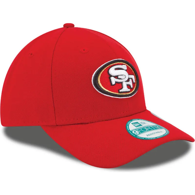 mutsid-kumer-punane-reguleeritav-9forty-the-league-san-francisco-49ers-nfl-new-era