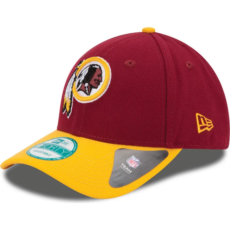 mutsid-kumer-punane-reguleeritav-9forty-the-league-washington-commanders-nfl-new-era