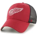 mutsid-kumer-punane-snapback-rejilla-detroit-red-wings-nhl-47-brand