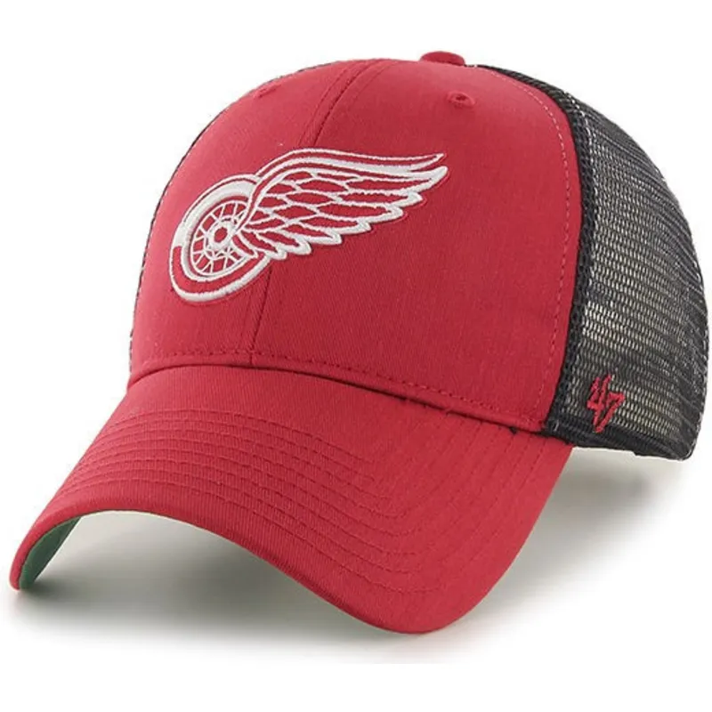 mutsid-kumer-punane-snapback-rejilla-detroit-red-wings-nhl-47-brand