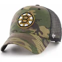 mutsid-kumer-kamuflaaz-snapback-boston-bruins-nhl-47-brand