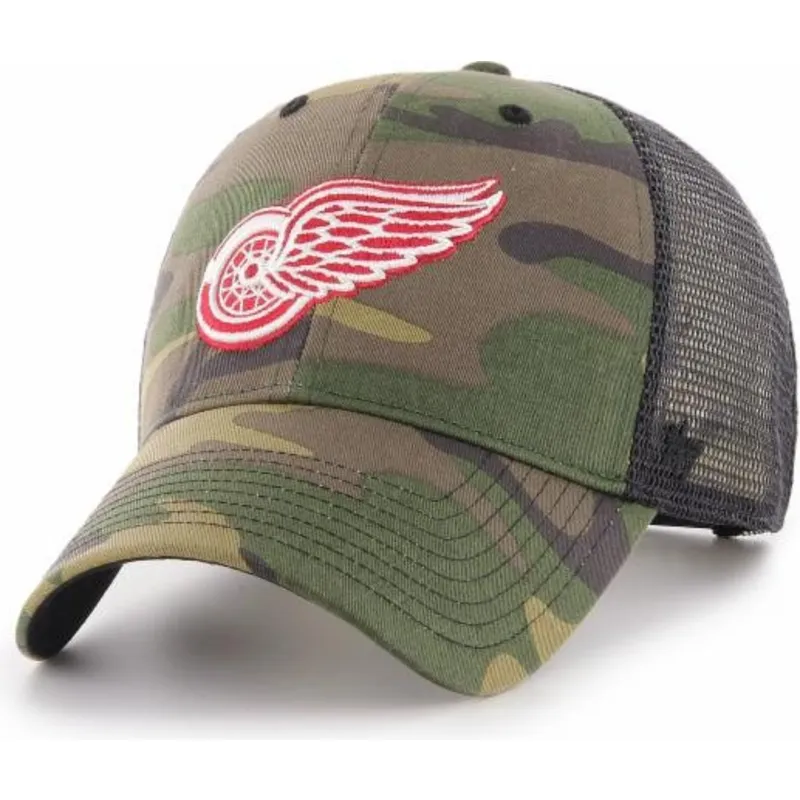 mutsid-kumer-kamuflaaz-snapback-detroit-red-wings-nhl-47-brand
