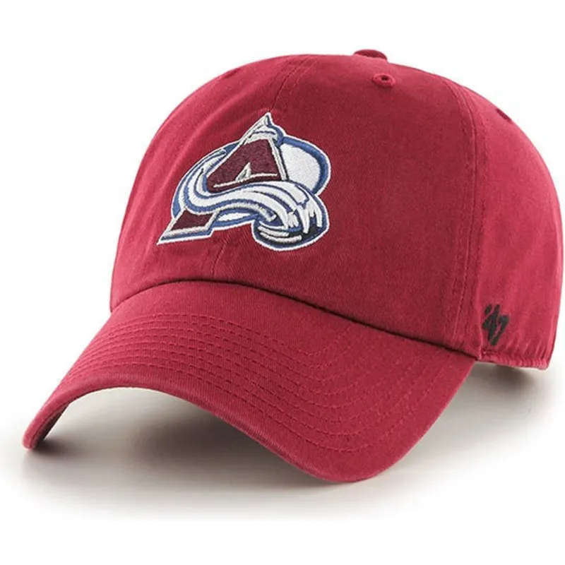 mutsid-kumer-punane-reguleeritav-colorado-avalanche-nhl-47-brand