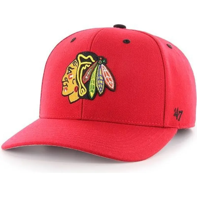 mutsid-kumer-punane-reguleeritav-chicago-blackhawks-nhl-47-brand