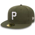 mutsid-lame-roheline-liibuv-59fifty-seasonal-heather-pittsburgh-pirates-mlb-new-era