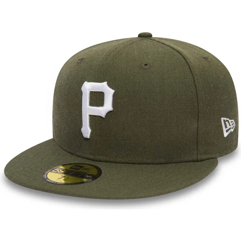 mutsid-lame-roheline-liibuv-59fifty-seasonal-heather-pittsburgh-pirates-mlb-new-era